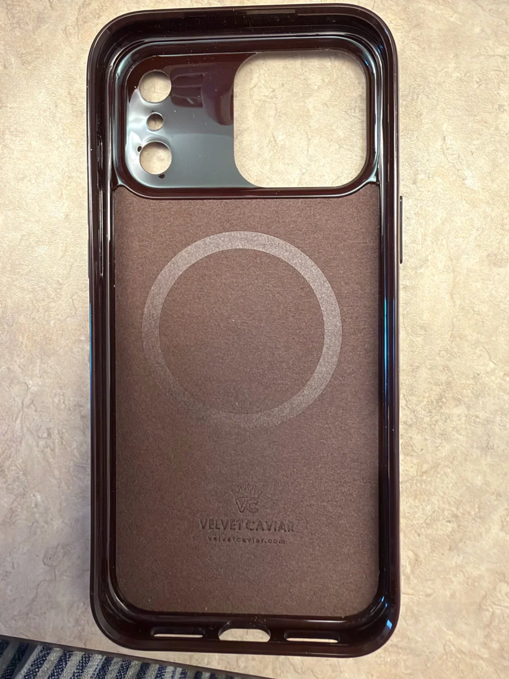 Velvet Caviar Leopard Print Ring Grip iPhone 17Pro Max Case - Brown